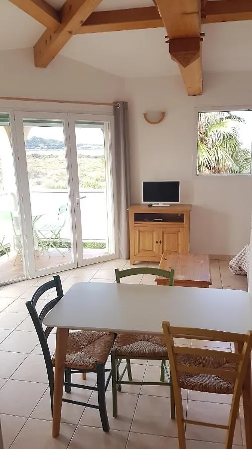 Appartement studio 25M2 avec 1 canapé convertible grand confort pour 2 personnes presqu'île des Giens Hyères
